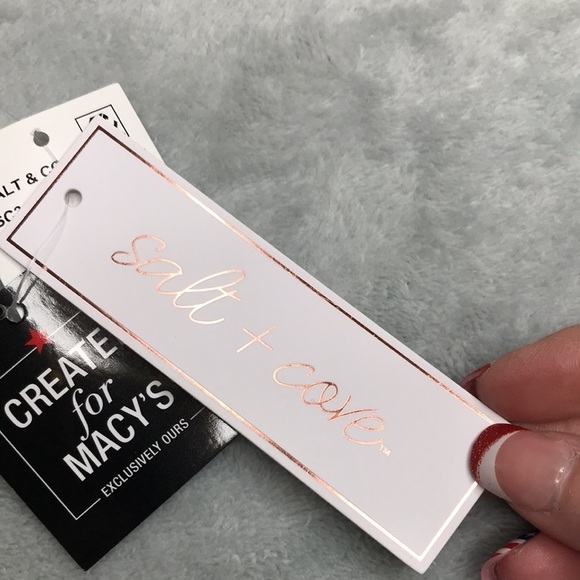 Salt + Cove Hibiscus Knot-Front One-Piece Swimsuit, Size Small New - Picture 5 of 12